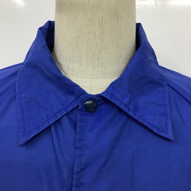 古着 USED ジャケット、上着 ジャケット、ブレザー ナイロンジャケット カラージャケット 古着 ヴィンテージ L ロゴ、文字 青 / ブルー /  メンズ USED 古着 中古 10097423