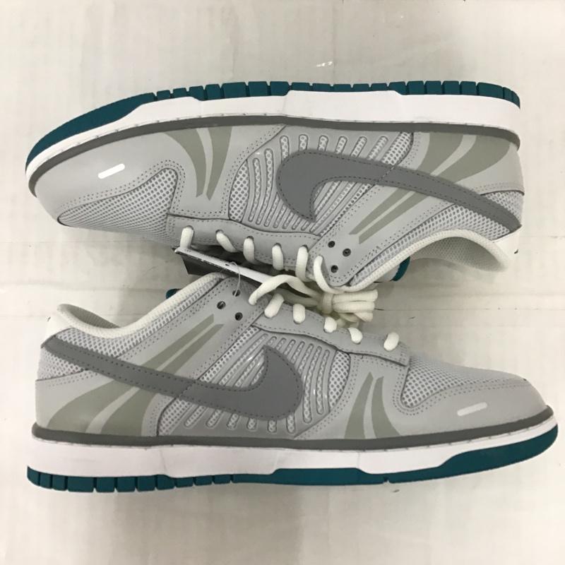 ナイキ NIKE スニーカー スニーカー FJ5473-099 WMNS DUNK LOW SE 27.5cm 27.5cm ロゴ、文字 灰 / グレー / X 白 / ホワイト / X 緑 / グリーン /  メンズ USED 古着 中古 10097434