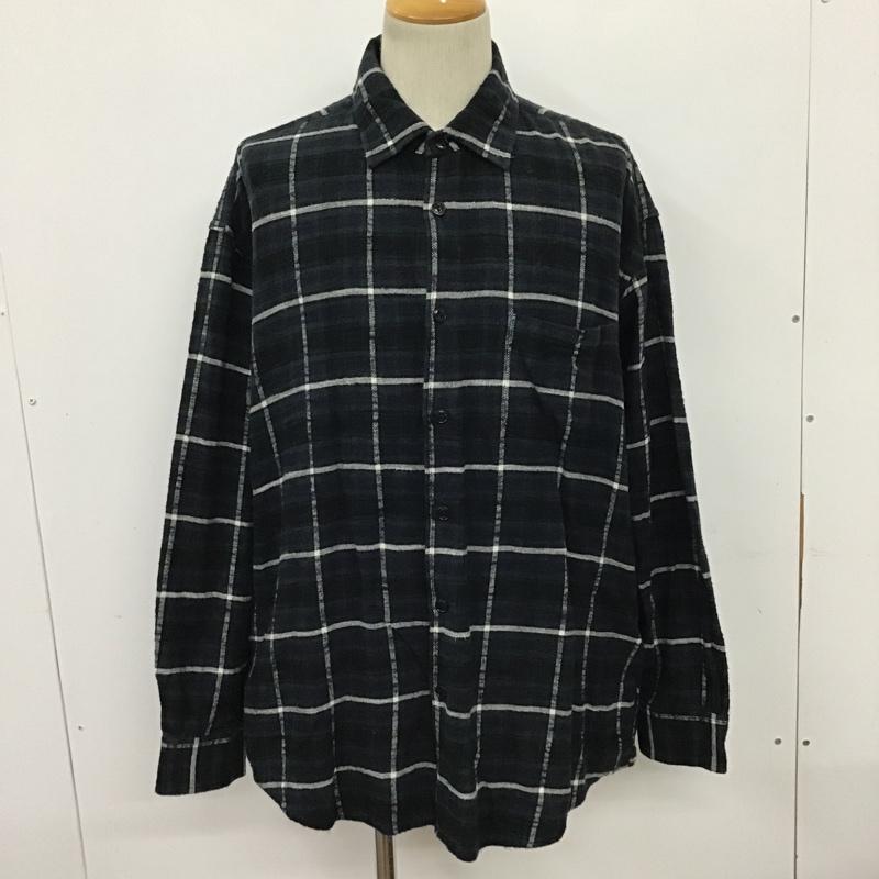 ゴールド GOLD シャツ、ブラウス 長袖 GL28221 NELCHECKBIGSHIRT 長袖シャツ チェックシャツ カジュアルシャツ M チェック マルチカラー / マルチカラー /  メンズ USED 古着 中古 10097460