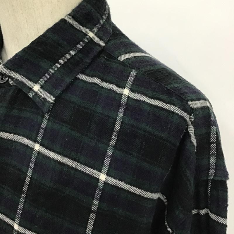 ゴールド GOLD シャツ、ブラウス 長袖 GL28221 NELCHECKBIGSHIRT 長袖シャツ チェックシャツ カジュアルシャツ M チェック マルチカラー / マルチカラー /  メンズ USED 古着 中古 10097460
