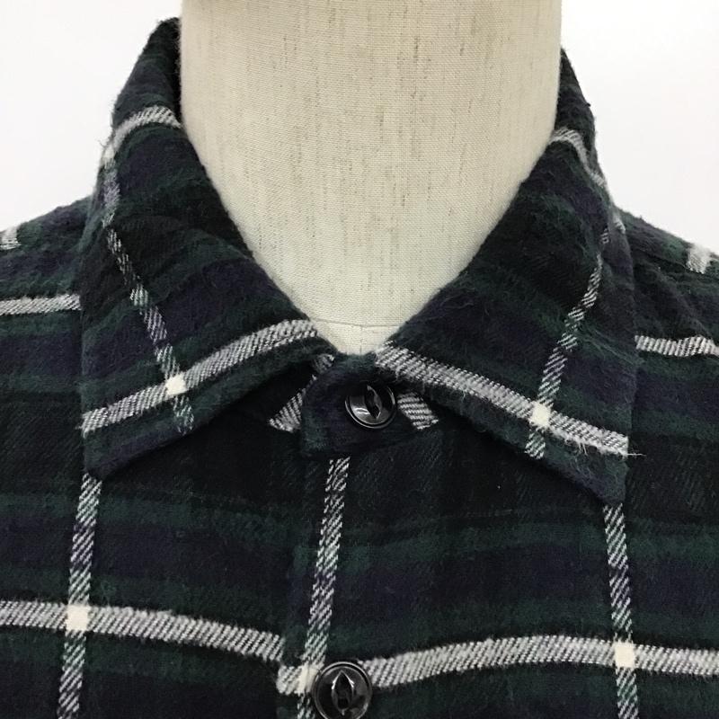 ゴールド GOLD シャツ、ブラウス 長袖 GL28221 NELCHECKBIGSHIRT 長袖シャツ チェックシャツ カジュアルシャツ M チェック マルチカラー / マルチカラー /  メンズ USED 古着 中古 10097460