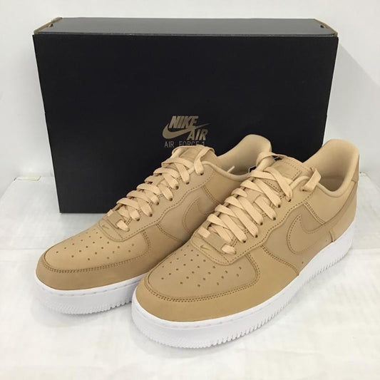 ナイキ NIKE スニーカー スニーカー DR9503-201 WMNS AIR FORCE 1 PRM MF 28cm 箱有 28.0cm ロゴ、文字 ベージュ / ベージュ / X 白 / ホワイト /  メンズ USED 古着 中古 10097467