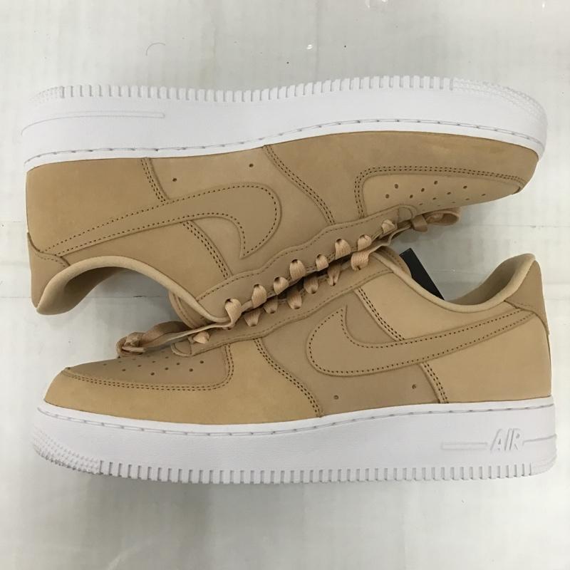 ナイキ NIKE スニーカー スニーカー DR9503-201 WMNS AIR FORCE 1 PRM MF 28cm 箱有 28.0cm ロゴ、文字 ベージュ / ベージュ / X 白 / ホワイト /  メンズ USED 古着 中古 10097467