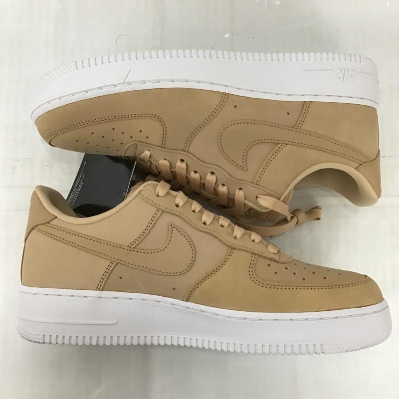 ナイキ NIKE スニーカー スニーカー DR9503-201 WMNS AIR FORCE 1 PRM MF 28cm 箱有 28.0cm ロゴ、文字 ベージュ / ベージュ / X 白 / ホワイト /  メンズ USED 古着 中古 10097467