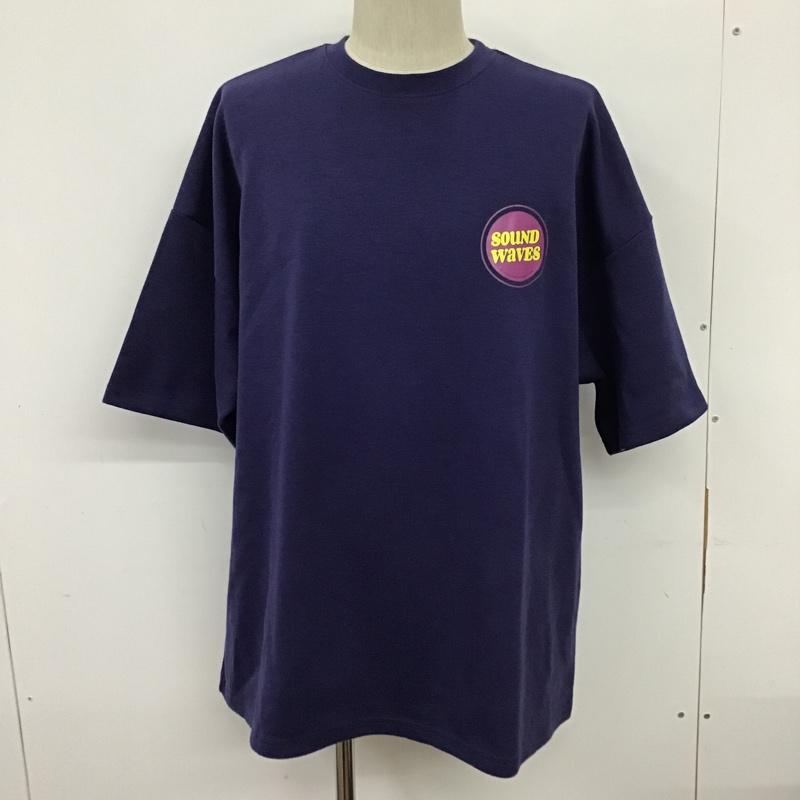 古着 USED Tシャツ 半袖 FREE プリント 紫 / パープル /  メンズ USED 古着 中古 10097478