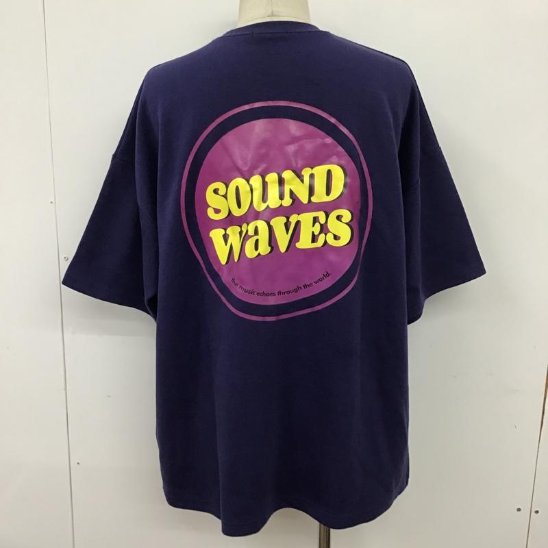 古着 USED Tシャツ 半袖 FREE プリント 紫 / パープル /  メンズ USED 古着 中古 10097478