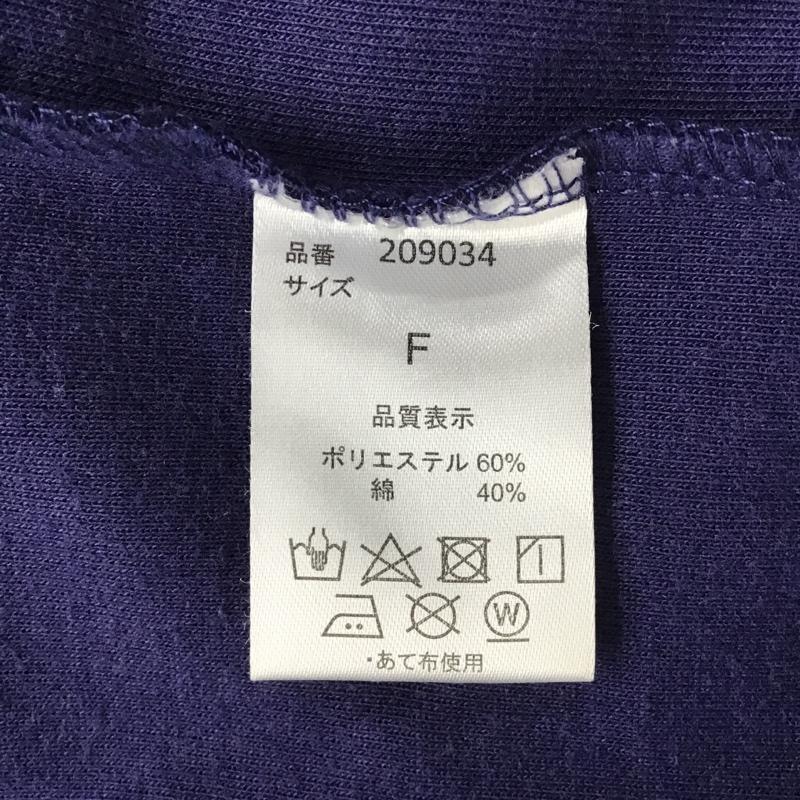古着 USED Tシャツ 半袖 FREE プリント 紫 / パープル /  メンズ USED 古着 中古 10097478