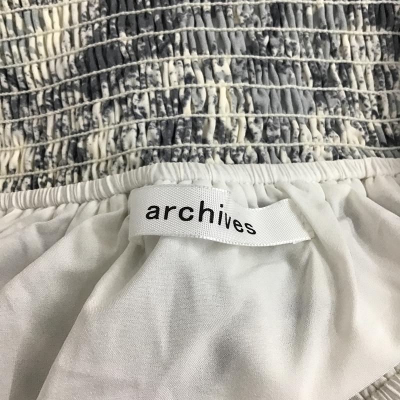 アルシーヴ archives ワンピース ロングスカート ノースリーブロングワンピース フレアスカートワンピース 総柄スカート M 総柄 マルチカラー / マルチカラー /  レディース USED 古着 中古 10097503