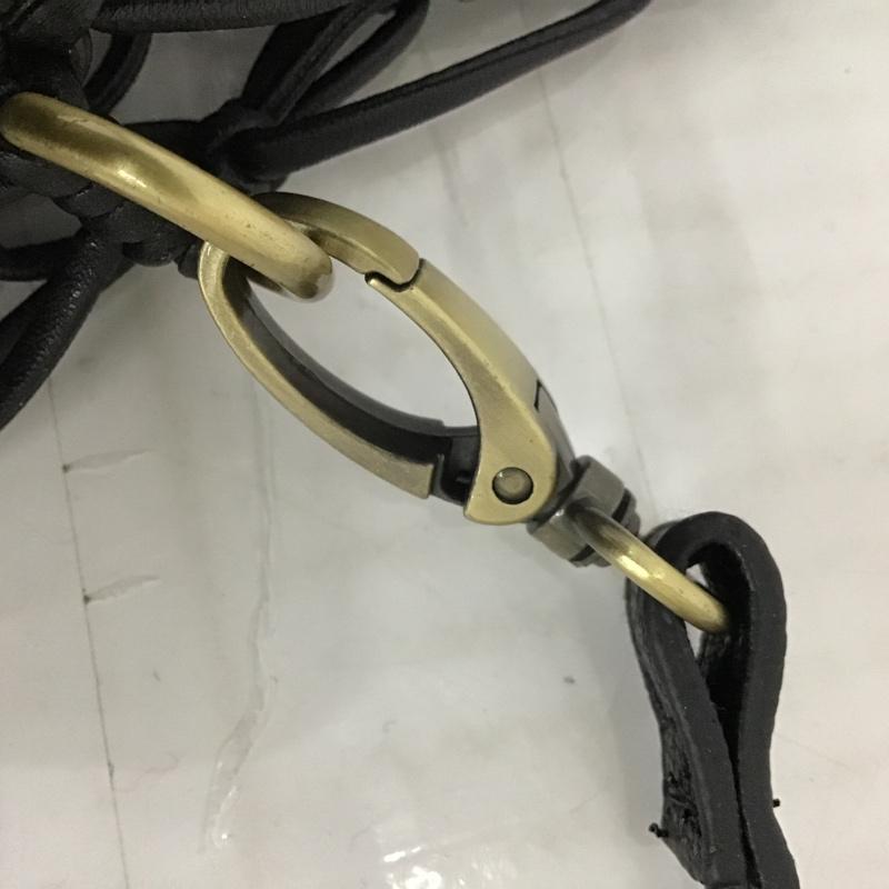 ニコアンド niko and... ハンドバッグ ハンドバッグ ショルダー メッシュ  黒 / ブラック /  レディース USED 古着 中古 10097568