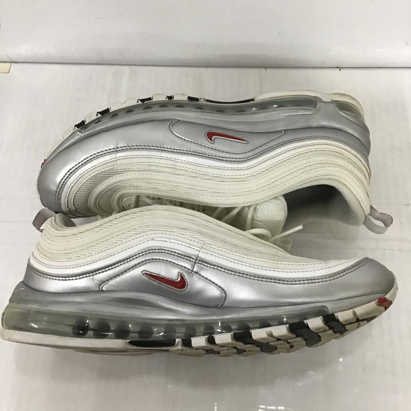 ナイキ NIKE スニーカー スニーカー AT5458-100 AIR MAX 97 QS 29cm 29.0cm ロゴ、文字 白 / ホワイト / X 銀 / シルバー / X 赤 / レッド /  メンズ USED 古着 中古 10097581