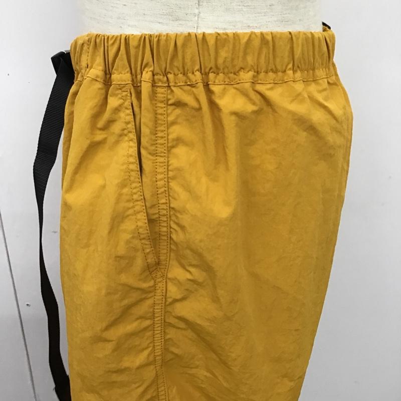 グラミチ GRAMICCI パンツ ショートパンツ GMP-19S842 クライミングパンツ XL 無地 マスタード / マスタード /  メンズ USED 古着 中古 10097589