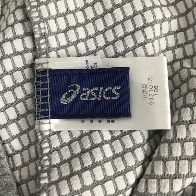 アシックス ASICS ボトムス ボトムス XA5529 スウェットパンツ ジャージ スポーツウェア M ロゴ、文字 灰 / グレー /  メンズ USED 古着 中古 10097632