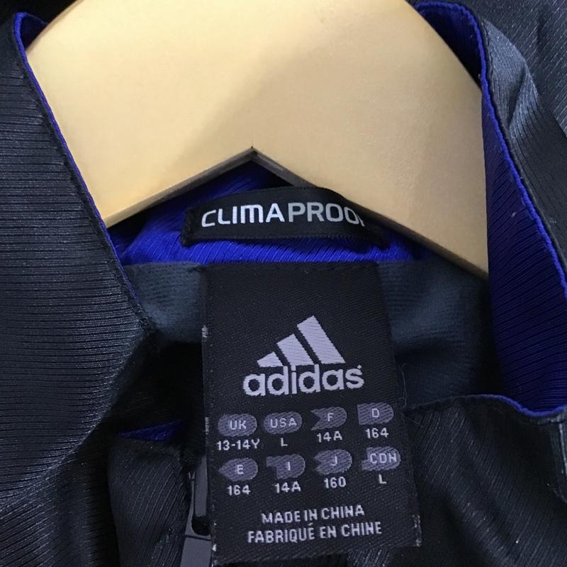 アディダス adidas ジャケット、上着 ジャンパー、ブルゾン 160cm ロゴ、文字 マルチカラー / マルチカラー /  ボーイズ USED 古着 中古 10097636