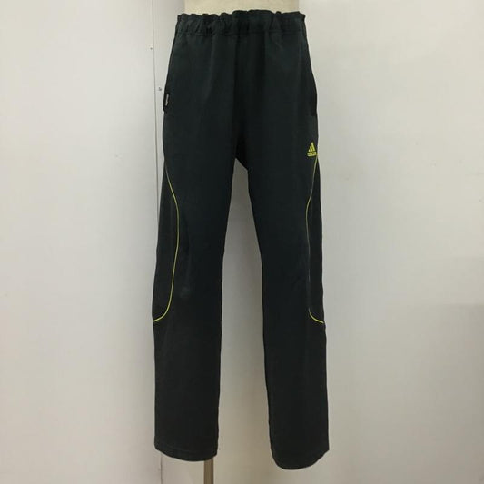 アディダス adidas ボトムス ボトムス Z54070 JDW010 ジャージ トラックパンツ ロゴ、文字 チャコールグレー / チャコールグレー / X 黄 / イエロー /  メンズ USED 古着 中古 10097649