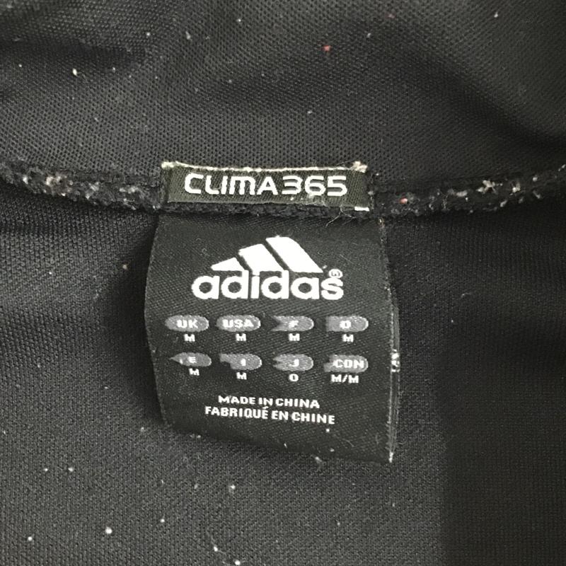 アディダス adidas ジャケット、上着 ジャケット、ブレザー E06714 ウォームアップジャケット ジャージ ロゴ、文字 黒 / ブラック / X 金 / ゴールド /  メンズ USED 古着 中古 10097655