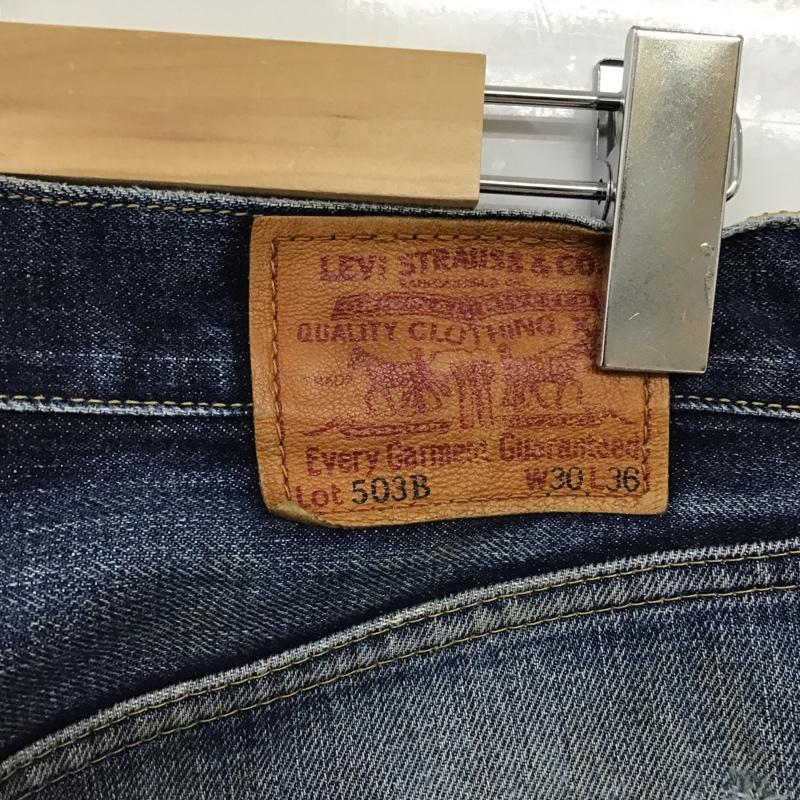 リーバイス Levi's パンツ デニム、ジーンズ 503B-XX W30 30インチ 無地 インディゴ / インディゴ /  メンズ USED 古着 中古 10097668