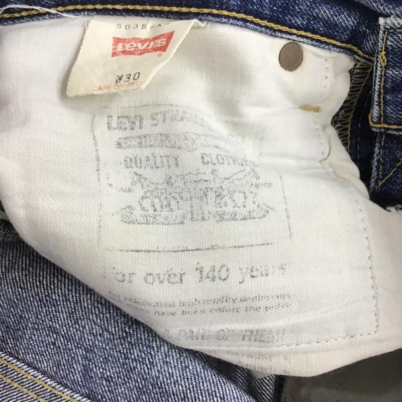 リーバイス Levi's パンツ デニム、ジーンズ 503B-XX W30 30インチ 無地 インディゴ / インディゴ /  メンズ USED 古着 中古 10097668