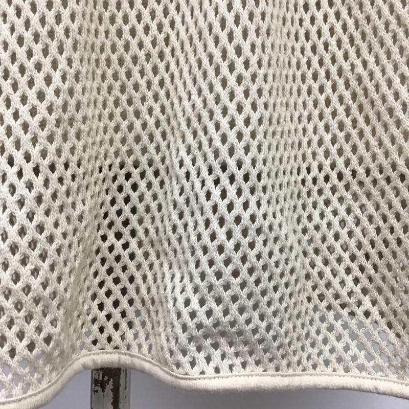 レプシィム LEPSIM カットソー 七分袖 LPO62205CF メッシュ 2WAY 5分袖 プルオーバー FREE 無地 オフホワイト / オフホワイト /  レディース USED 古着 中古 10097669