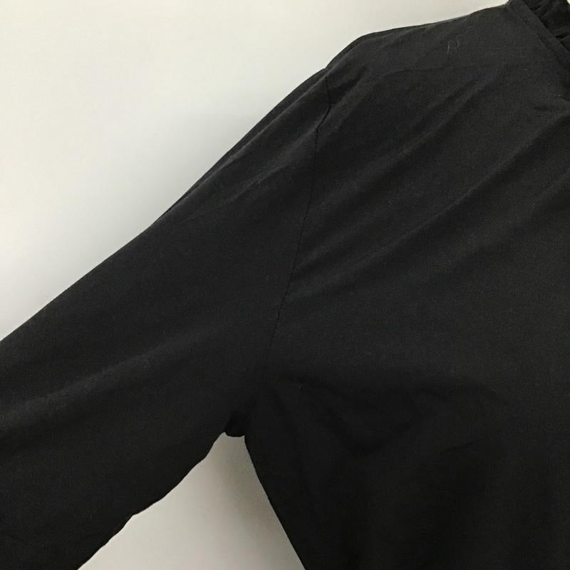 ザラ ZARA ワンピース ロングスカート 9878 063 800 プリーツ シャーリング M 無地 黒 / ブラック /  レディース USED 古着 中古 10097676