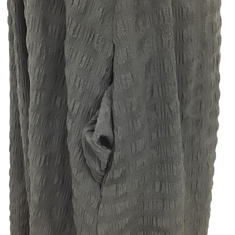 ビス ViS ワンピース ロングスカート BVE-13050-A ふくれチェックキャミワンピース FREE 無地 黒 / ブラック /  レディース USED 古着 中古 10097688