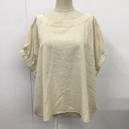 サマンサモスモス Samansa Mos2 カットソー 半袖 1708183 袖口ギャザー FREE 無地 アイボリー / アイボリー /  レディース USED 古着 中古 10097725