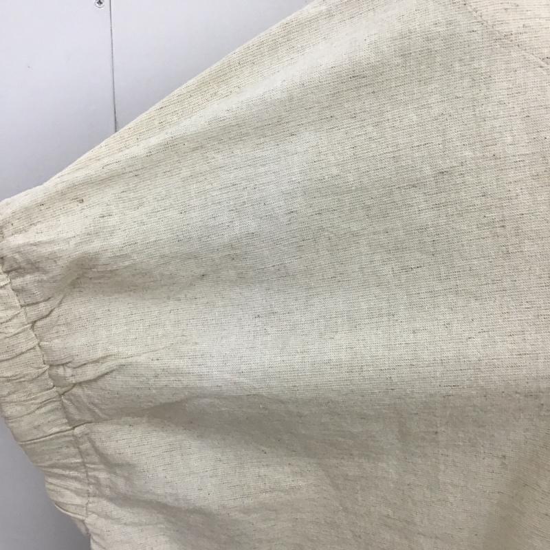 サマンサモスモス Samansa Mos2 カットソー 半袖 1708183 袖口ギャザー FREE 無地 アイボリー / アイボリー /  レディース USED 古着 中古 10097725