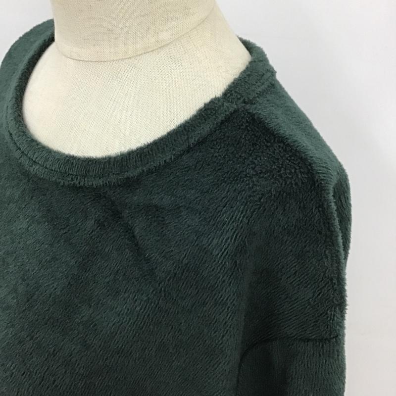 ザラ ZARA TRAFALUC カットソー 長袖 7901 291 500 ワイドスリーブ M 無地 緑 / グリーン /  レディース USED 古着 中古 10097726