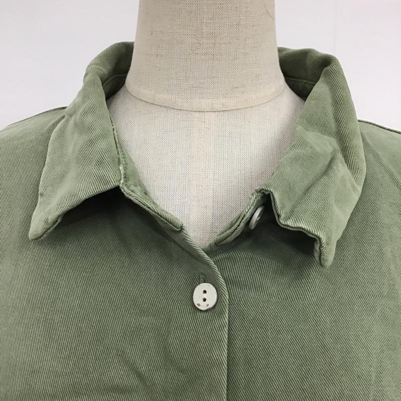 ザラ ZARA ワンピース ミニスカート 2533 499 506 ティアード XL 無地 カーキ / カーキ /  レディース USED 古着 中古 10097745