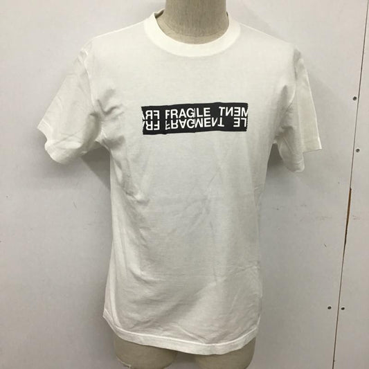 フラグメント FRAGMENT Tシャツ 半袖 19-02023M SACAI×FRAGMENTDESIGN19SSFRAGIL 半袖カットソー プリントTシャツ 1 ロゴ、文字 白 / ホワイト /  メンズ USED 古着 中古 10097784