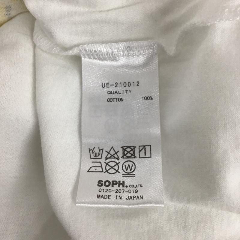 ソフ SOPH. Tシャツ 半袖 UE-210012 uniformexperiment Tシャツ 半袖カットソー プリントTシャツ 3 ロゴ、文字 白 / ホワイト /  メンズ USED 古着 中古 10097826