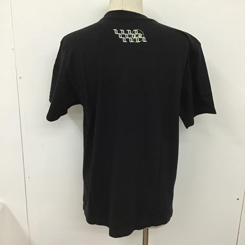 シークエル SEQUEL Tシャツ 半袖 M ロゴ、文字 黒 / ブラック /  メンズ USED 古着 中古 10097827