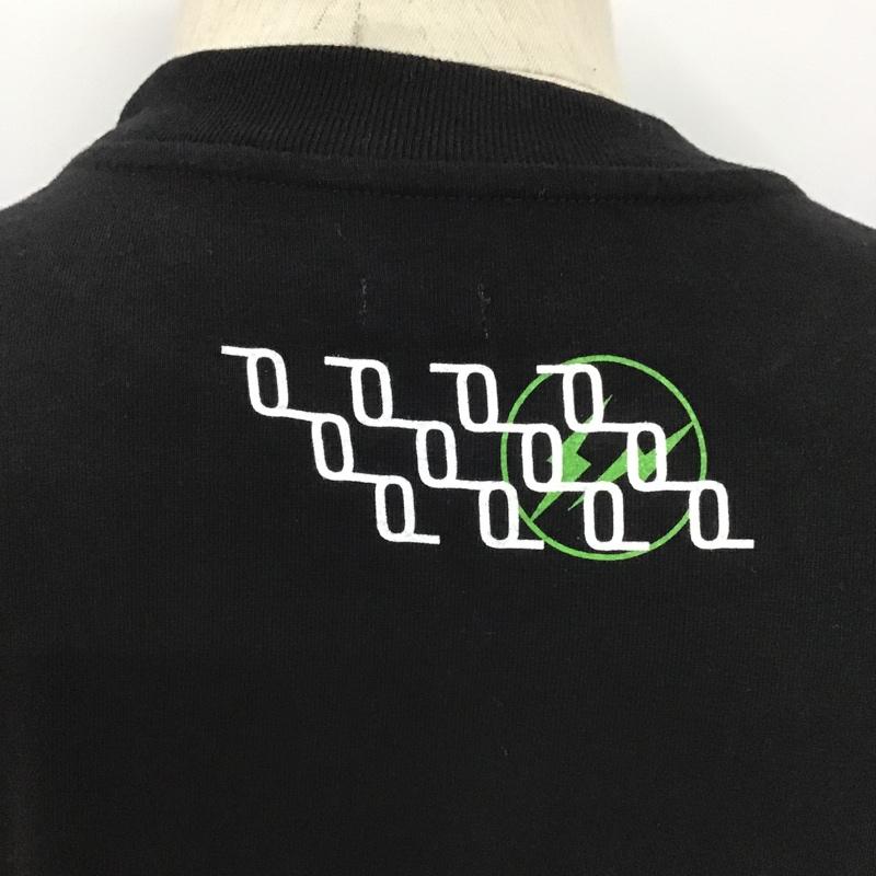 シークエル SEQUEL Tシャツ 半袖 M ロゴ、文字 黒 / ブラック /  メンズ USED 古着 中古 10097827