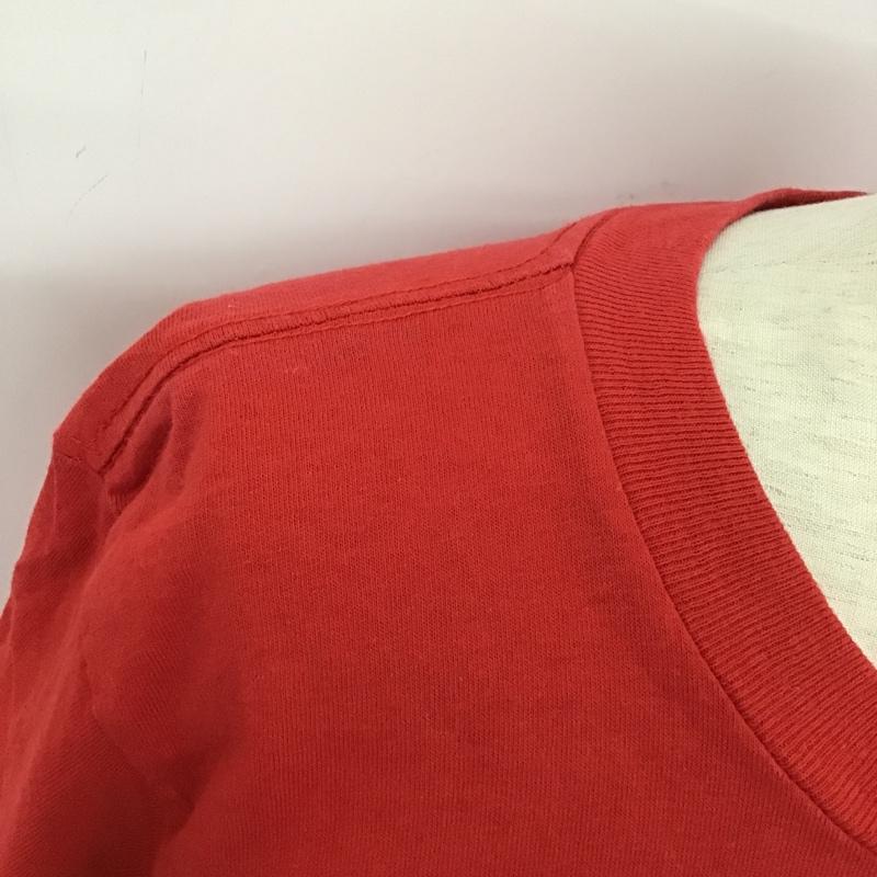 古着 USED Tシャツ 半袖 M ロゴ、文字 赤 / レッド /  メンズ USED 古着 中古 10097830