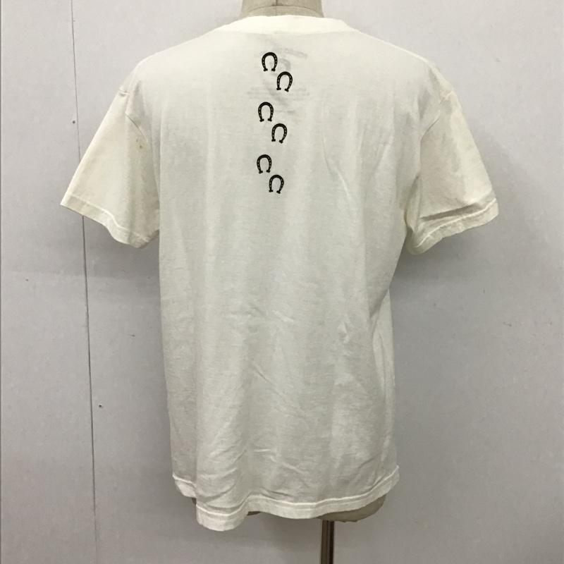 古着 USED Tシャツ 半袖 半袖カットソー プリントTシャツ クルーネックカットソー プリント 白 / ホワイト /  メンズ USED 古着 中古 10097853