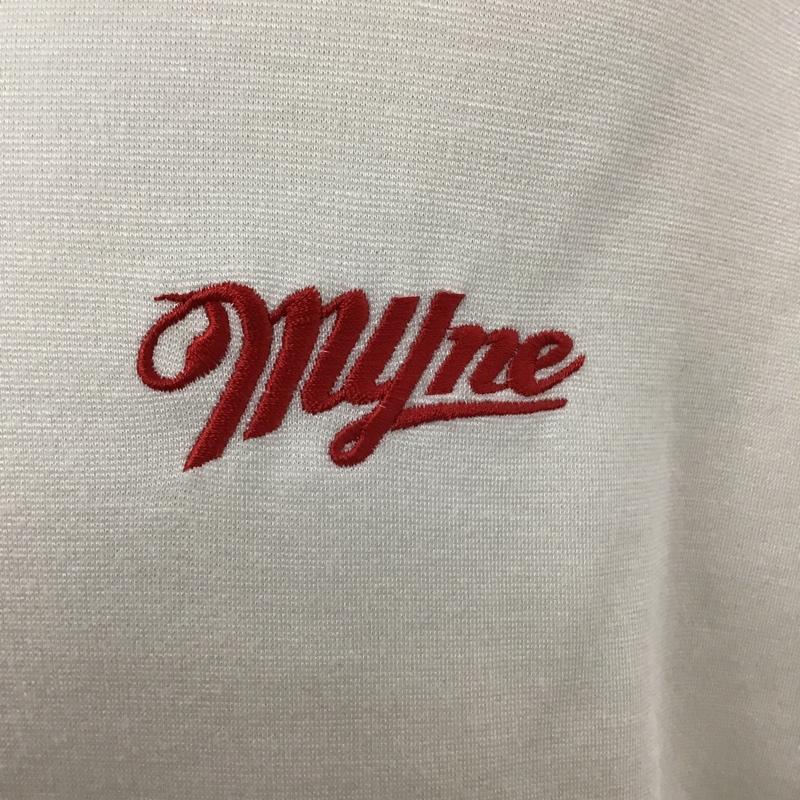 マイン MYne Tシャツ 半袖 MYC9C381 Tシャツ 半袖カットソー 刺繍Tシャツ M 刺繍 白 / ホワイト /  メンズ USED 古着 中古 10097872