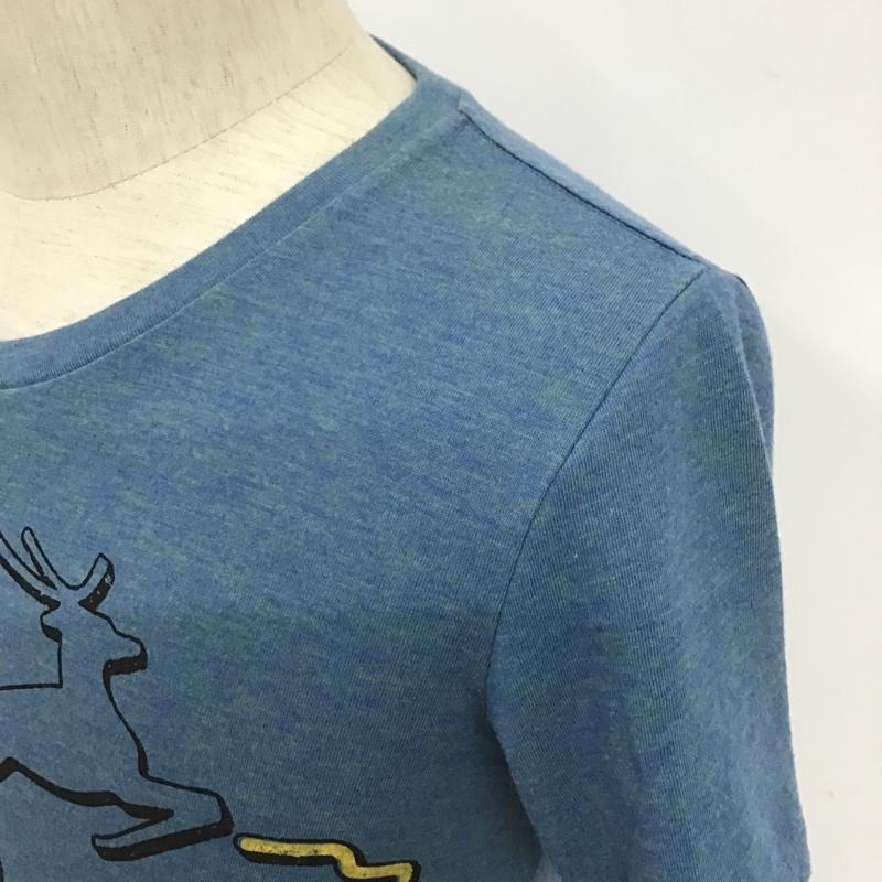 ファクトタム FACTOTUM Tシャツ 半袖 01082123 オールドタウンTシャツ 44 プリント 青 / ブルー /  メンズ USED 古着 中古 10097896