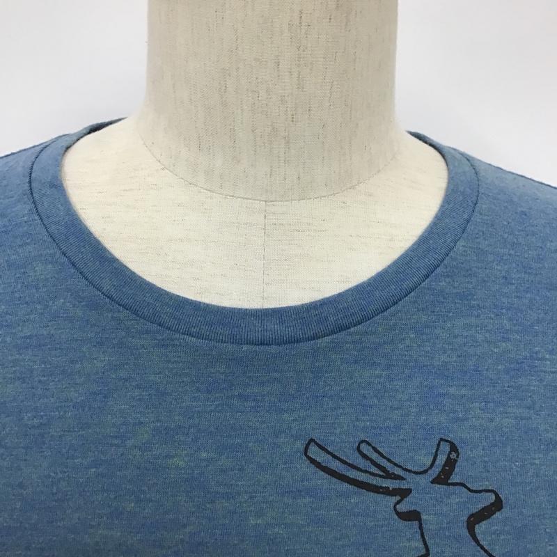 ファクトタム FACTOTUM Tシャツ 半袖 01082123 オールドタウンTシャツ 44 プリント 青 / ブルー /  メンズ USED 古着 中古 10097896