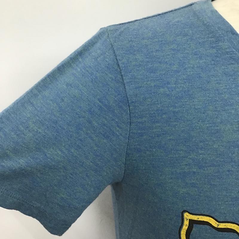 ファクトタム FACTOTUM Tシャツ 半袖 01082123 オールドタウンTシャツ 44 プリント 青 / ブルー /  メンズ USED 古着 中古 10097896
