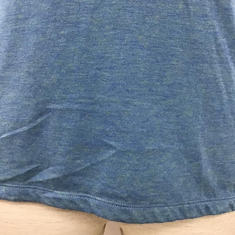 ファクトタム FACTOTUM Tシャツ 半袖 01082123 オールドタウンTシャツ 44 プリント 青 / ブルー /  メンズ USED 古着 中古 10097896