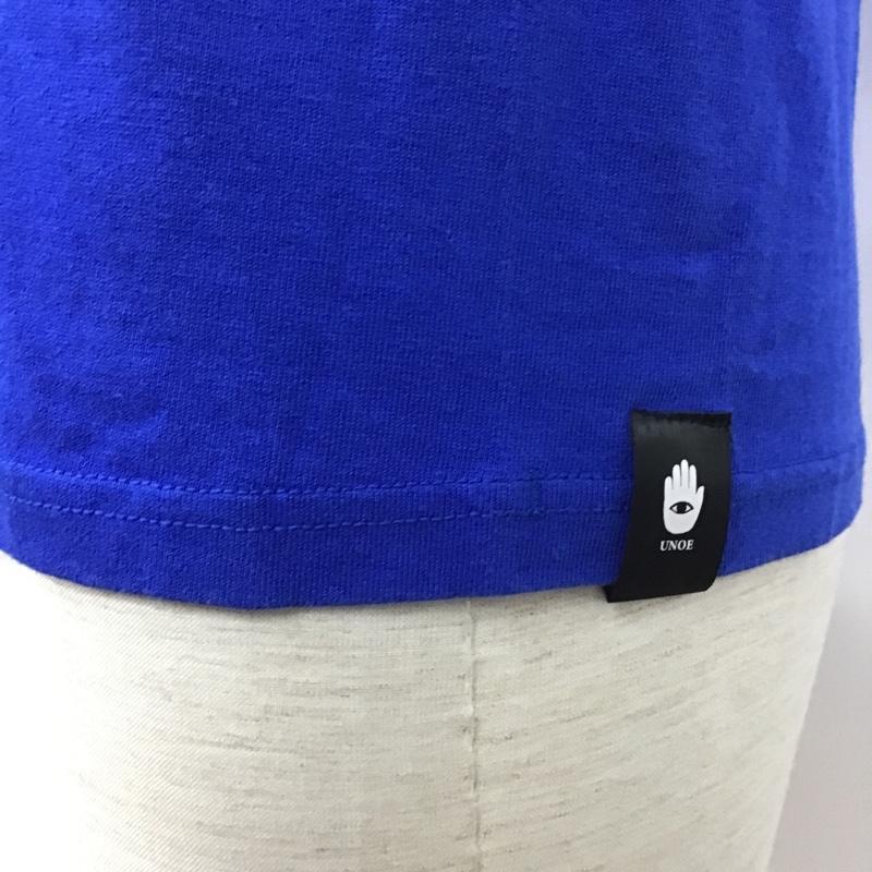 クリームソーダ CREAMSODA Tシャツ 半袖 TEMMYE クルーネック プリント S ロゴ、文字 青 / ブルー /  メンズ USED 古着 中古 10097898