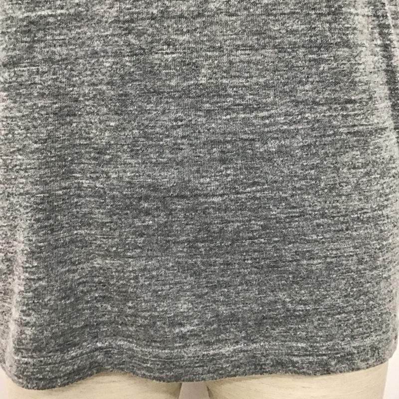 キャリー CALEE Tシャツ 半袖 リンガーTシャツ M ロゴ、文字 黒 / ブラック / X 灰 / グレー /  メンズ USED 古着 中古 10097900