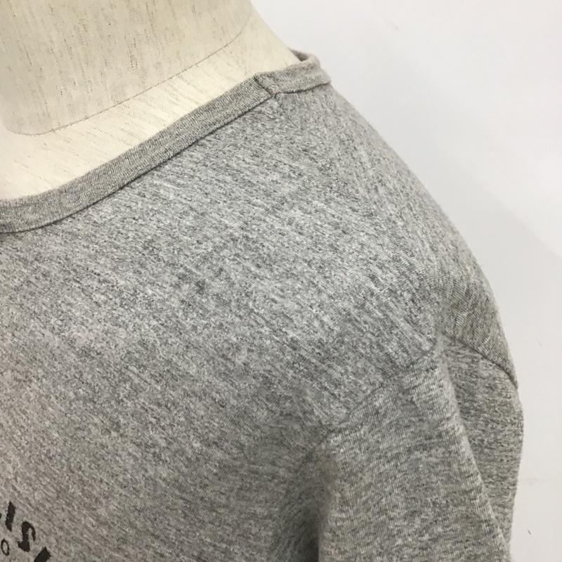 クーティープロダクションズ COOTIE PRODUCTIONS Tシャツ 半袖 ブーツ柄 バックプリント M ロゴ、文字 灰 / グレー /  メンズ USED 古着 中古 10097904