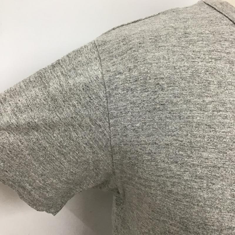 クーティープロダクションズ COOTIE PRODUCTIONS Tシャツ 半袖 ブーツ柄 バックプリント M ロゴ、文字 灰 / グレー /  メンズ USED 古着 中古 10097904