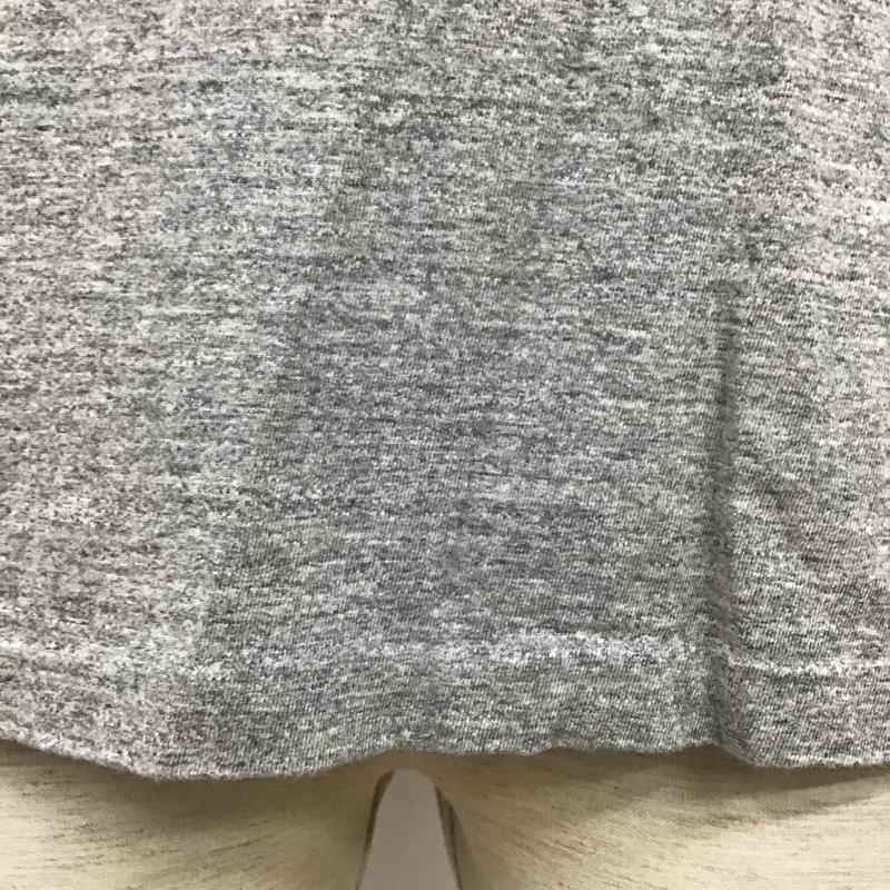 クーティープロダクションズ COOTIE PRODUCTIONS Tシャツ 半袖 ブーツ柄 バックプリント M ロゴ、文字 灰 / グレー /  メンズ USED 古着 中古 10097904