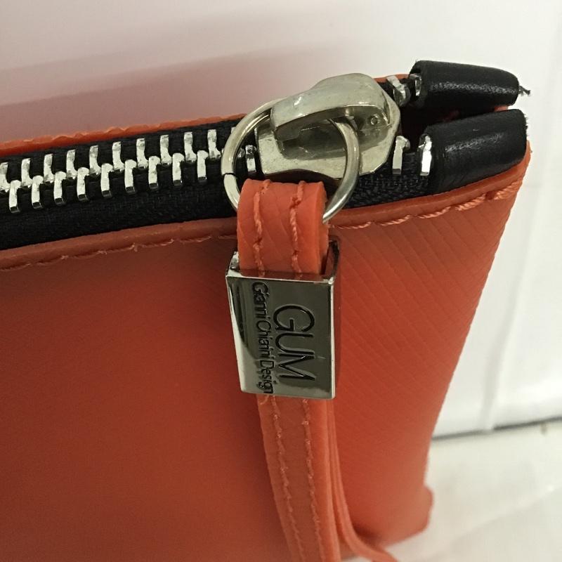 ジャンニ・キャリーニ GIANNI CHIARINI クラッチバッグ、パーティバッグ クラッチバッグ、パーティバッグ 無地 橙 / オレンジ /  レディース USED 古着 中古 10097918