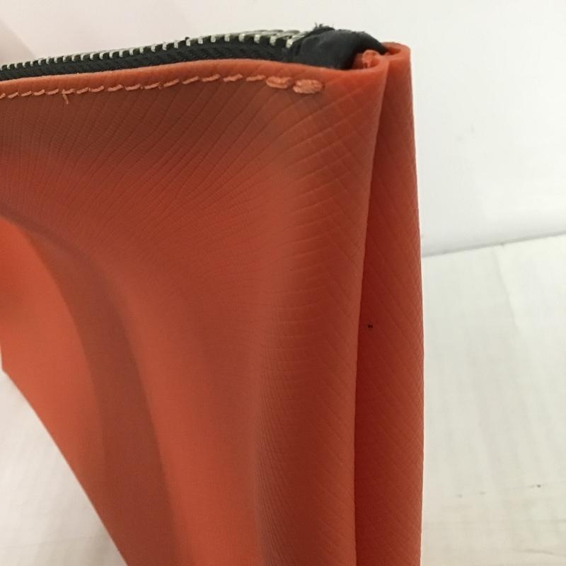 ジャンニ・キャリーニ GIANNI CHIARINI クラッチバッグ、パーティバッグ クラッチバッグ、パーティバッグ 無地 橙 / オレンジ /  レディース USED 古着 中古 10097918