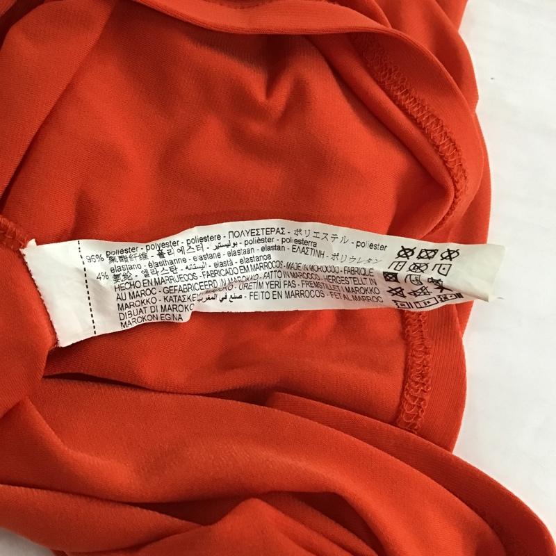 ザラ ZARA ワンピース ロングスカート キャミワンピース ノースリーブワンピース ロングワンピース L 無地 橙 / オレンジ /  レディース USED 古着 中古 10097942