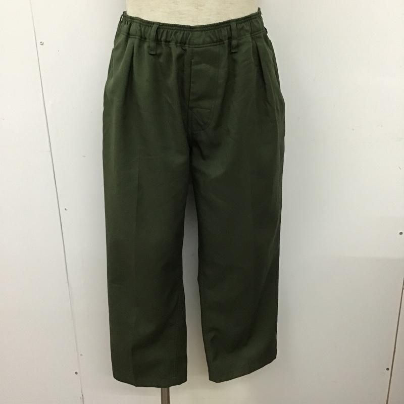 コンフォータブルリーズン COMFORTABLE REASON パンツ ワークパンツ、ペインターパンツ カジュアルパンツ ワークパンツ ワイドパンツ ミリタリーパンツ 無地 カーキ / カーキ /  メンズ USED 古着 中古 10097970