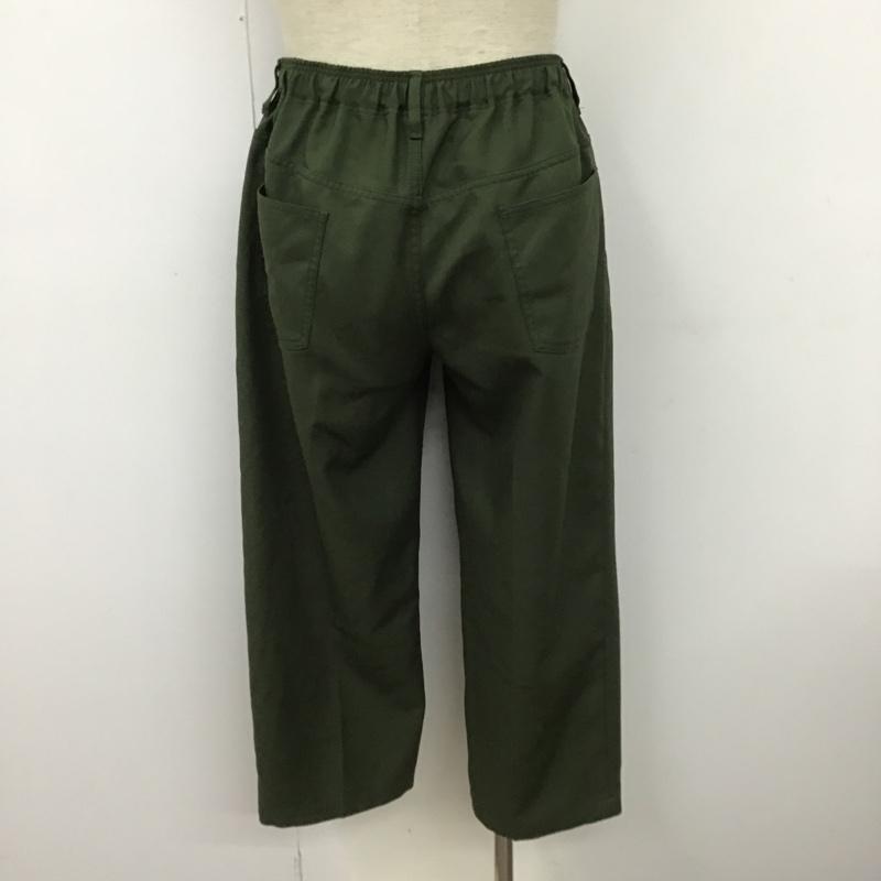 コンフォータブルリーズン COMFORTABLE REASON パンツ ワークパンツ、ペインターパンツ カジュアルパンツ ワークパンツ ワイドパンツ ミリタリーパンツ 無地 カーキ / カーキ /  メンズ USED 古着 中古 10097970