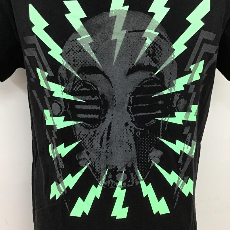 ディーゼル DIESEL Tシャツ 半袖 L プリント 黒 / ブラック /  メンズ USED 古着 中古 10097979